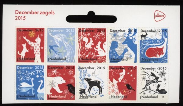 Frankeerzegels Nederland NVPH nrs. 3363-3372 (ii) postfris
