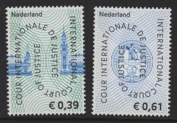 Dienstzegels Nederland NVPH nrs. D59-D60 postfris