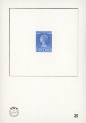 NVPH Blauwdruk nr. 20