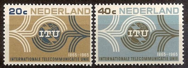 Frankeerzegels Nederland NVPH nrs. 840-841 postfris