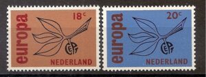 Frankeerzegels Nederland NVPH nrs. 847-848 postfris
