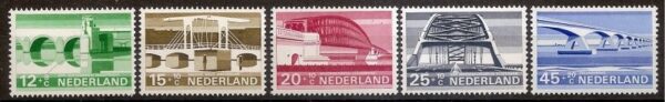 Frankeerserie Nederland NVPH nrs. 901-905 postfris