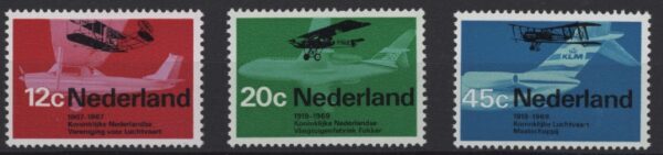 Frankeerserie Nederland NVPH nrs. 909-911 postfris