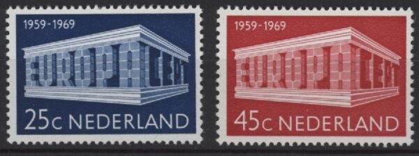 Frankeerzegels Nederland NVPH nrs. 925-926 postfris