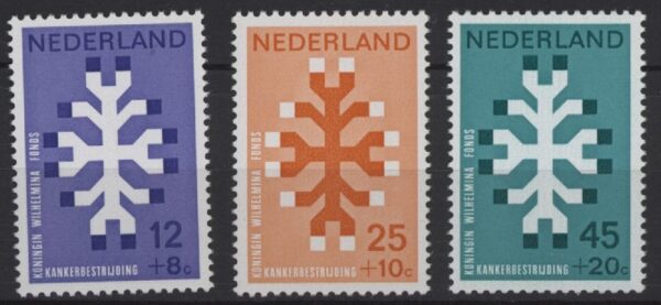 Frankeerserie Nederland NVPH nrs. 927-929 postfris
