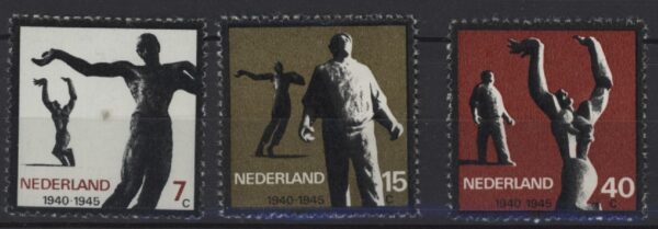 Frankeerserie Nederland NVPH nrs. 836-838 postfris