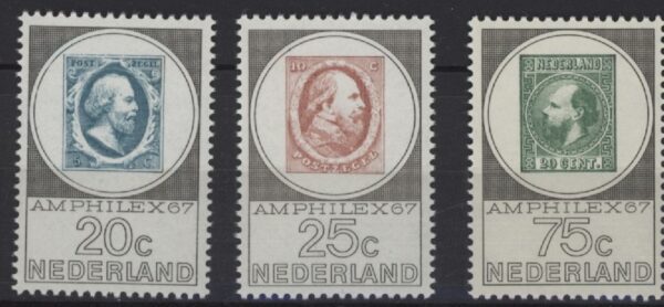 Frankeerzegels Nederland NVPH nrs. 886-888 postfris