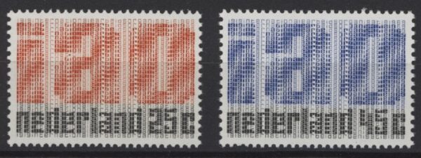 Frankeerzegels Nederland NVPH nrs. 918-919 postfris