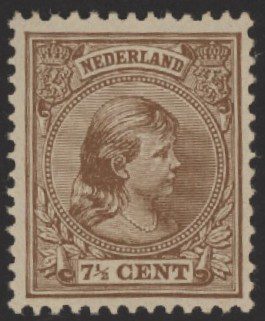 Frankeerzegel Nederland NVPH nr. 36 postfris