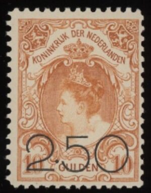 Frankeerzegels Nederland NVPH nr. 104 postfris met attest Vleeming II