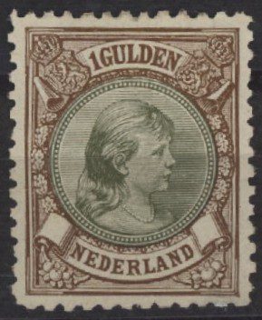 Frankeerzegel Nederland NVPH nr. 46B postfris met Vleeming befund