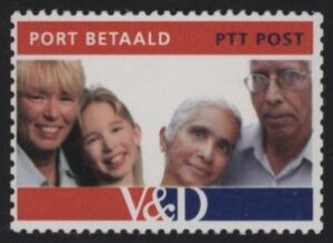 Port Betaald Zegels Nederland NVPH nr. BZ8 postfris