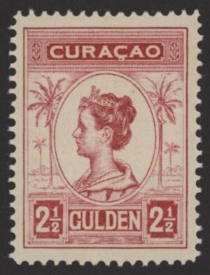Frankeerzegels Curaçao NVPH nr. 70D postfris met attest Vleeming
