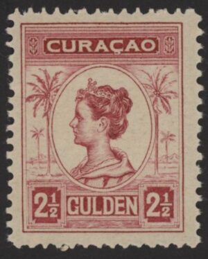 Frankeerzegels Curaçao NVPH nr. 70B postfris met attest Vleeming