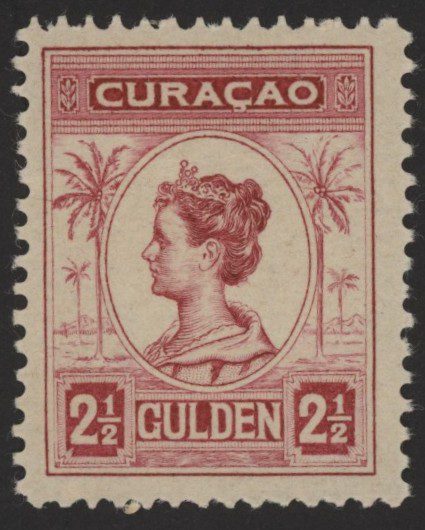 Frankeerzegels Curaçao NVPH nr. 70B postfris met attest Vleeming