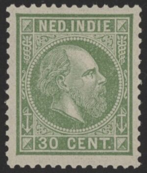 Nederlands Indië NVPH nr. 14K postfris met attest Vleeming