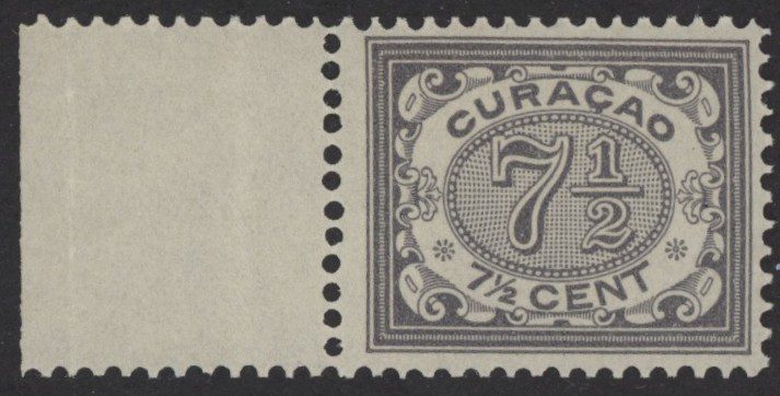 Frankeerzegels Curaçao NVPH nr. 34 postfris met attest Vleeming