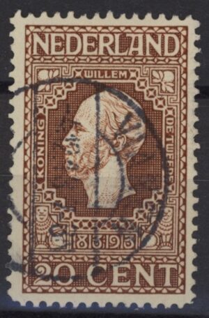 Frankeerzegel Nederland NVPH nr. 95 gestempeld (i)