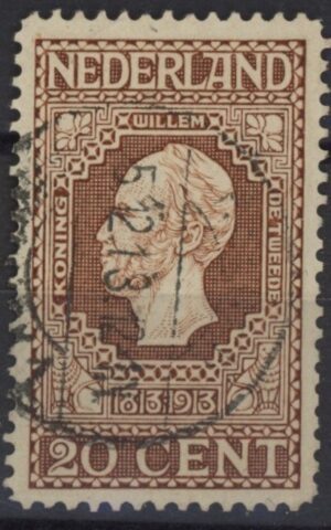 Frankeerzegel Nederland NVPH nr. 95 gestempeld (ii)