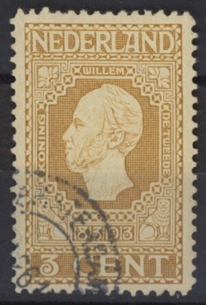 Frankeerzegel Nederland NVPH nr. 91 gestempeld (i)