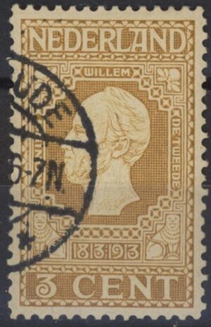 Frankeerzegel Nederland NVPH nr. 91 gestempeld (ii)