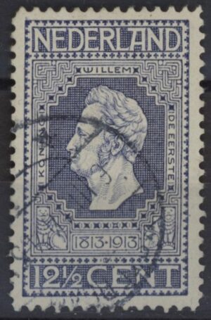 Frankeerzegel Nederland NVPH nr. 94 gestempeld