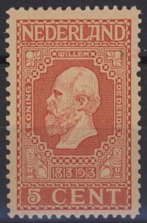 Frankeerzegel Nederland NVPH nr. 92 ongebruikt