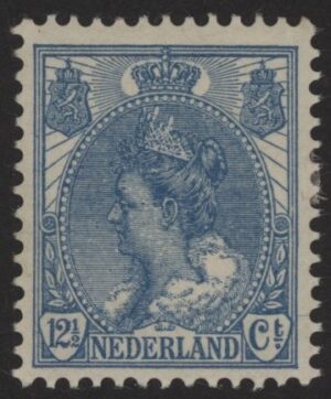 Frankeerzegel Nederland NVPH nr. 63D ongebruikt