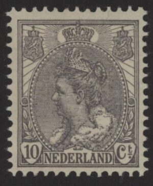 Frankeerzegel Nederland NVPH nr. 62D ongebruikt