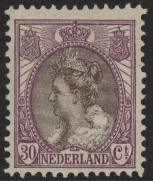 Frankeerzegel Nederland NVPH nr. 72D ongebruikt