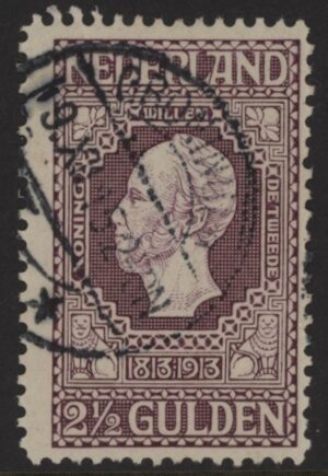 Frankeerzegel Nederland NVPH nr. 99 gestempeld (i)