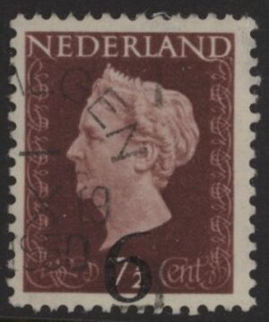 Frankeerzegels Nederland NVPH nr. 549 gestempeld