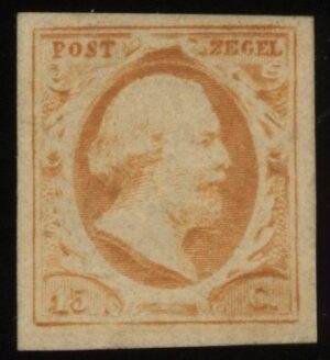 Frankeerzegel Nederland NVPH nr. 3d positie 67 ongebruikt met certificaat Vleeming