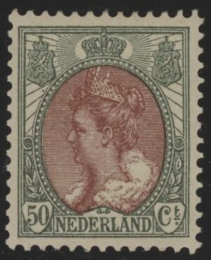 Frankeerzegel Nederland NVPH nr. 74 ongebruikt
