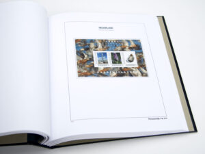 Luxe bladen Nederland Pers. Postzegel PVH Velletjes van 3 (per 5)