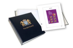 Luxe postzegelalbum New Dutch Design (ZW/W) I 2025-