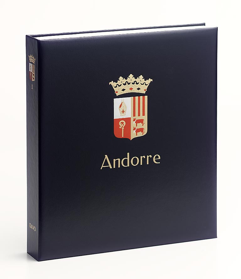Luxe postzegelalbum Andorra (Spaans) 1928-2024