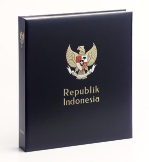 Luxe band postzegelalbum Indonesie VII