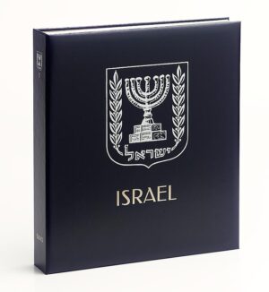 Luxe band postzegelalbum Israel VI