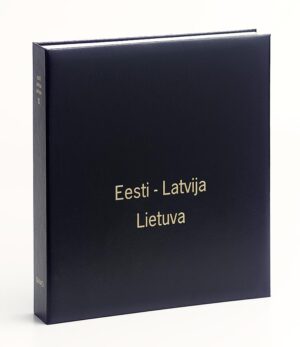 Luxe band postzegelalbum Baltische Staten II