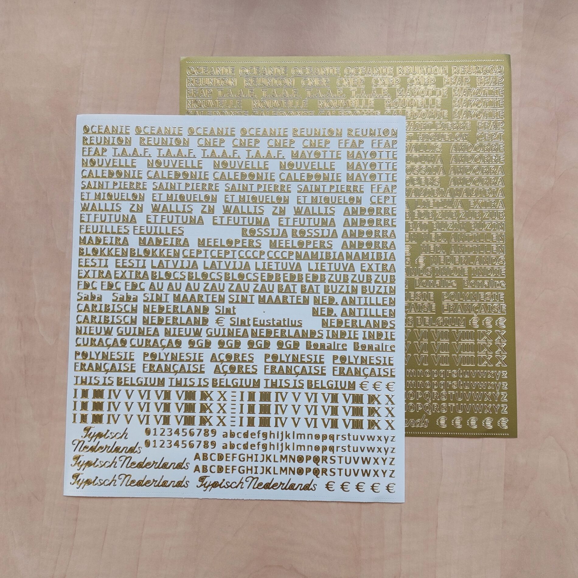 DAVO Zelfklevende labels (Per 1) Serie 2