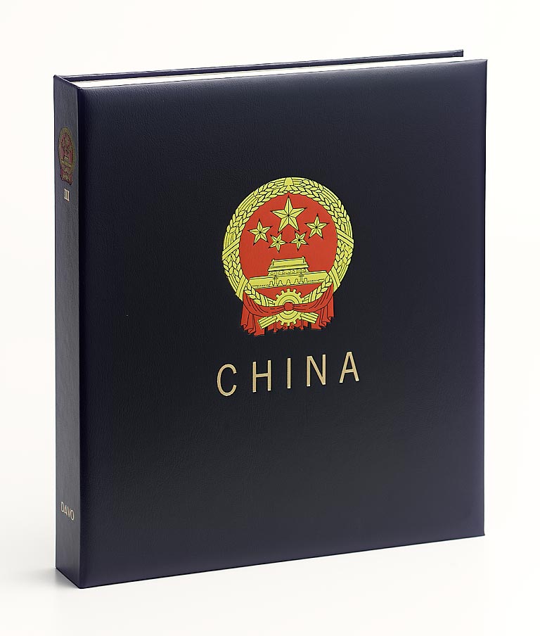 Luxe band postzegelalbum China III