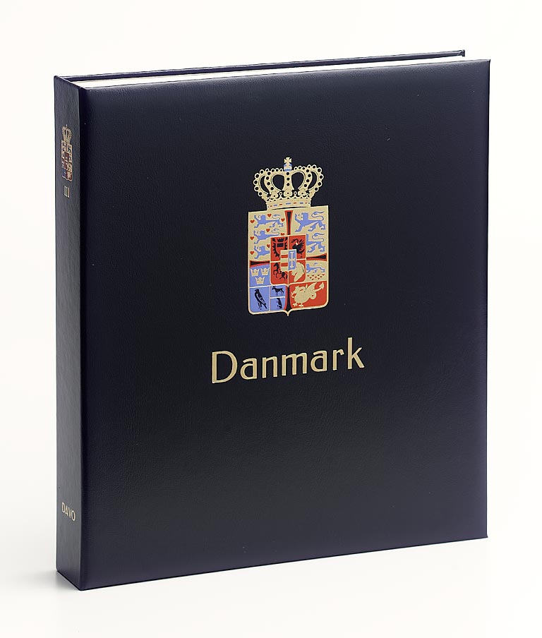 Luxe band postzegelalbum Denemarken I