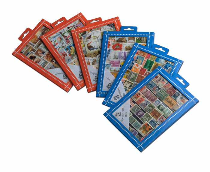 Postzegelpakket vliegtuigen
