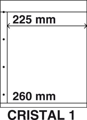 Kosmos insteekbladen Cristal 1 (per 5)