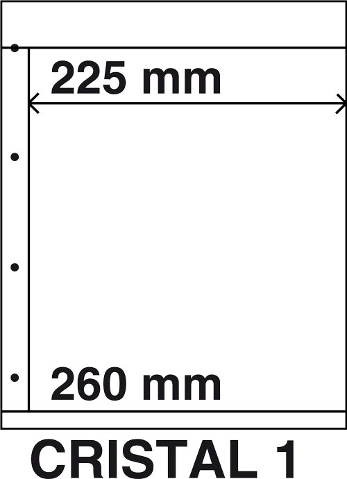 Kosmos insteekbladen Cristal 1 (per 5)