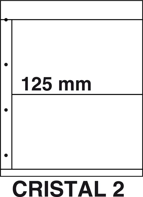 Kosmos insteekbladen Cristal 2 (per 5)