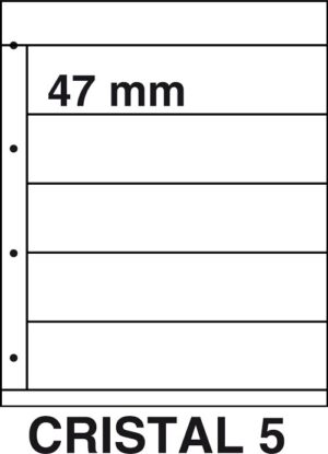 Kosmos insteekbladen Cristal 5 (per 5)