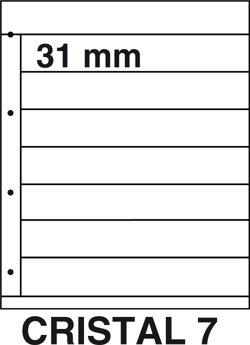 Kosmos insteekbladen Cristal 7 (per 5)