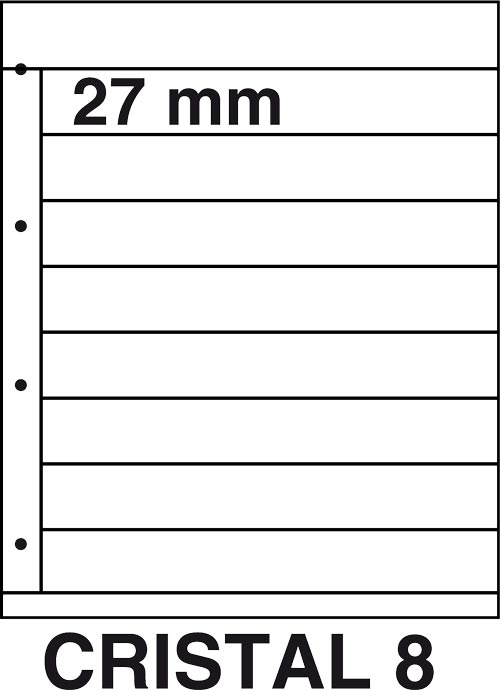 Kosmos insteekbladen Cristal 8 (per 5)